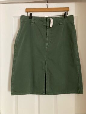 Madewell utility midi skirt